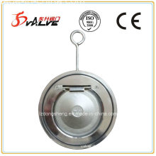 Válvula de retenção de aço inoxidável Thin Wafer Swing